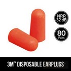 3m Disposable Ear Plugs Protection Nrr 32 Db 80-pairs 92800h80dc Fast Ship