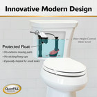 Korky Quiet Toilet Tank Fill Valve Tanks Repair Kit Fill Flush Valve Toilet New