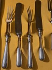 Argento 800 12-piece  Fork Knife Set - Vintage Italian  800 Silver 