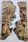R57 Sunk Maple Burl Liveedge Curly Birds Eye 24x15x1 3 4 Diyepoxy Rivertable Set
