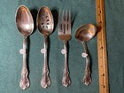 Four Sterling Serving Pieces Old Master Pattern  1942  By Towle Silver No Mono