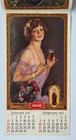 1974 Coca-cola Calendar W  1973 Santa  1974 1920s Pin-up Reproductions