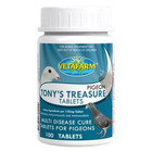 Tony s Treasure 100 Tablets - 5 In 1 - Broad Spectrum Treatment - By Vetafarm