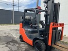 2020 Toyota 8000 Lb Forklift With Side Shift And Triple Mast