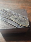 Vintage Letterpress Printing Block Speed Boat