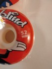 Blind Reaper Character Skateboard Wheels 52mm 99a White red  set Of 4  New