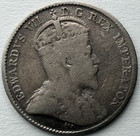 1903 Canadian Sterling Silver 5 Cent Coin Nice G Details King Edward