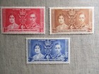Bechuanaland Protectorate  Scott  121-123  Mh