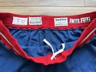 Vtg Detroit Pistons Sand Knit Game Worn Shorts 38 Nba Basketball Jersey 80s