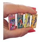 Dollhouse Miniature Vintage Batman Figures Box Set Of 4  1970s 