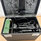 Vintage Singer 221 Featherweight Sewing Machine Black Case Attachments Tested