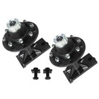 8 X 6 5 Lug 8000lb Shipping Container Wheels  Bolt-on Spindle Kit New   pair 
