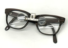 Vintage Carl Zeiss Jena 2x Magnifier Eyeglasses Jeweler Surgeon Loupe Germany