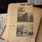 Vintage 1940s Completed Scrapbook   Vintage 1940s Newspaper Ephemera  al 