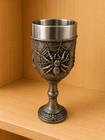 Spider Web Gothic Goblet Stainless Steel Cup 7 Oz
