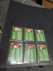 Coca Cola Super Premium Santa  series 5  Embossed 6 Card Subset - 1995