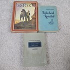 Vintage Antique Book Lot Of 3 Decor 1929 - 1946 Bookshelf Art Cottagecore Grunge