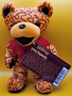 Grateful Dead Bean Bear - By Liquid Blue -  fire  Bear - New With Tags Rare