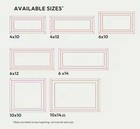 Fittes Framed Wall Vent  lite  10 In  X 14 In  White Dwlitfr10x14wht New