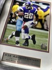 2 Officially Licensed Minnesota Vikings Adrian Peterson Framed Photos