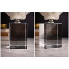 White Faux Coral Sculpture On Genuine Crystal Base   Modern Coastal Decor Accent