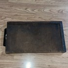 Small Wooden Printers Drawer Letters Tray 16 5 X9 25  Wall Hanging Shadow Box