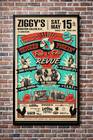 Chicken Pickin    Rock N Roll Revue Vintage Concert Poster Ziggy   s 24x36