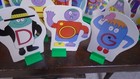 The Letter People 2 Sided Stand -up Cardboard Figures 26