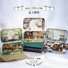 Diy Miniature Wooden Dollhouse Kit Box Theatre With Furniture Assembly Toy Gift
