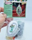 Leewards Christmas Carol Panorama Sequin Bead Christmas Ornament Kit Vintage Nos