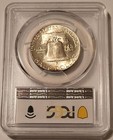 1948 Franklin Half Dollar Ms65 Fbl Pcgs Gsh Toning