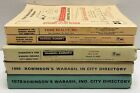 Wabash Indiana Vintage City Directory Book Lot Of 5 Hardcover 1978 86 88 90 91