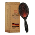 Handmade Nylon   Boar Bristle Brush For Normal To Thick Hair - Detangles  Soften