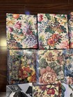 Vintage Floral Photo Album - Holds 100 4x6 Photos - Pocket Insert
