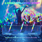 48-count Foam Glow Sticks Party Pack - 4 Colors  Steady Bright Light Up Sticks F