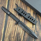 Wrath Straight Knife 8cr13mov Blade Abs Handle Outdoor Camping Knives Man   s Gift