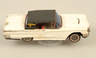 Vintage Bandai Tin Litho  58 Ford Thunderbird Hardtop Friction Car Made In Japan