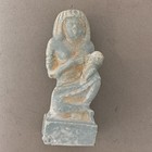 Antique Egyptian Amulet Of Isis With Baby Horus