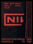 Nine Inch Nails Bridgestone Arena Nashville Tn September 6th 2025 Poster
