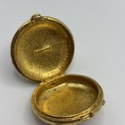 Estee Lauder Youth-dew Solid Perfume Compact Snow Peacock 1975 Blue No Box Empty