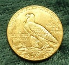 1927  2 50 Gold Indian Head Quarter Eagle  United States Of America  2-1 2