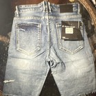 Guapo Men s Blue Distressed Slim Fit Skinny Denim Jeans  5-pocket  Size 32