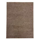 Koeckritz Modern Ribbed Warm Brown Indoor outdoor Area Rug   Patio  Deck  Porch