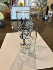 Pepsi 1973 Character Glass - Bugs Bunny - Logo Under Name 