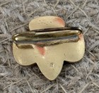 Vintage 1940   s Girl Scouts Usa Trefoil Membership Pin Eagle Robbins R Stamp Wwii