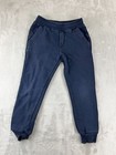 100  Authentic Moncler Navy Jogger Sweatpants Kids 6 Anni Clean         