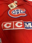 Vintage Ccm Maska Montreal Canadiens Nhl Hockey Jersey  Large