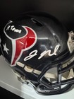 Jaylin Noel Signed Autographed Houston Texans Mini Football Helmet W  Coa Jsa
