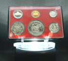 1977-s Us Mint Clad Proof Set 6 Coins Ogp Eisenhower Ike Dollar Kennedy Proof