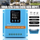 4800w 100a Mppt Solar Charge Controller 12v 24v 36v 48v Battery Pv Regulator Us
